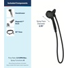 image:imageMoen Engage Magnetix Shower Head with Handheld Sprayer 6 Handheld Shower Head Spray Functions Chrome Finish 26100EPMatte Black