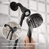 image:imageMoen Engage Magnetix Shower Head with Handheld Sprayer 6 Handheld Shower Head Spray Functions Chrome Finish 26100EPMatte Black