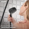 image:imageMoen Engage Magnetix Shower Head with Handheld Sprayer 6 Handheld Shower Head Spray Functions Chrome Finish 26100EPMatte Black