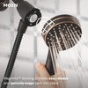 image:imageMoen Engage Magnetix Shower Head with Handheld Sprayer 6 Handheld Shower Head Spray Functions Chrome Finish 26100EPMediterranean Bronze