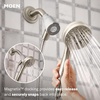image:imageMoen Engage Magnetix Shower Head with Handheld Sprayer 6 Handheld Shower Head Spray Functions Chrome Finish 26100EPSpot Resist Brushed Nickel