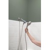 image:imageMoen Engage Magnetix Shower Head with Handheld Sprayer 6 Handheld Shower Head Spray Functions Chrome Finish 26100EPSpot Resist Brushed Nickel