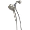 image:imageMoen Engage Magnetix Shower Head with Handheld Sprayer 6 Handheld Shower Head Spray Functions Chrome Finish 26100EPSpot Resist Brushed Nickel