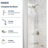 image:imageMoen Engage Magnetix Shower Head with Handheld Sprayer 6 Handheld Shower Head Spray Functions Chrome Finish 26100EPSpot Resist Brushed Nickel