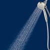 image:imageMoen Engage Magnetix Shower Head with Handheld Sprayer 6 Handheld Shower Head Spray Functions Chrome Finish 26100EPSpot Resist Brushed Nickel