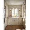 image:imageMoen FC301810 ApronFront Fireclay Single Bowl Undermount Kitchen Sink 30 White