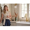 image:imageMoen FC331910 ApronFront Fireclay Single Bowl Undermount Kitchen Sink 33 White