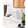 image:imageMoen Flara Brushed Nickel Motionsense Wave Touchless Single Handle Bathroom Sink Faucet S6981EWBNChrome