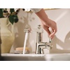image:imageMoen Flara Brushed Nickel Motionsense Wave Touchless Single Handle Bathroom Sink Faucet S6981EWBNPolished Nickel