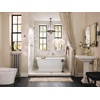 image:imageMoen Flara Brushed Nickel Motionsense Wave Touchless Single Handle Bathroom Sink Faucet S6981EWBNPolished Nickel
