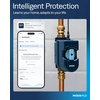 image:imageMoen Flo Shutoff 34 Automatic Water Leak Detector amp Shutoff 900001  Automatic Shutoff Leak Detection MicroLeak Tests Monitors Flow Pressure Moisture and Temperature WiFi App ControlSmart Water Shutoff Valve