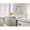image:imageMoen G18121 Prep 18Gauge Steel Undermount Farmhouse Apron Front Single Bowl Kitchen Sink 30Inch x 21Inch Stainless Steel