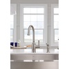 image:imageMoen G18121 Prep 18Gauge Steel Undermount Farmhouse Apron Front Single Bowl Kitchen Sink 30Inch x 21Inch Stainless Steel