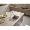 image:imageMoen G18180 Prep 18Gauge Steel Undermount Single Bowl Kitchen Sink 31Inch x 18Inch Stainless Steel