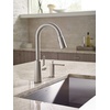 image:imageMoen G18180 Prep 18Gauge Steel Undermount Single Bowl Kitchen Sink 31Inch x 18Inch Stainless Steel