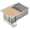 image:imageMoen GA777 Luxe Chef Workstation System Accessory Wood Cutting Board Bamboo
