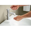 image:imageMoen Genta LX Matte Black OneHandle Modern Bathroom Sink Faucet with Optional Deckplate and LowArc Spout for Bath Countertop 6702BLChrome