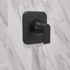 image:imageMoen Genta LX Matte Black Pressure Balancing Modern Shower Set with Showerhead Lever Handle and Tub Spout PosiTemp Valve Required T2473EPBLMatte Black