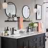 image:imageMoen Genta LX Matte Black Pressure Balancing Modern Shower Set with Showerhead Lever Handle and Tub Spout PosiTemp Valve Required T2473EPBLMatte Black
