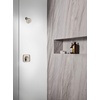 image:imageMoen Genta LX Pressure Balancing EcoPerformance Modern Shower Trim with Showerhead and Lever Handle PosiTemp Valve Required Matte Black T2472EPBLBrushed Nickel