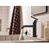 image:imageMoen Gibson OneHandle Single Hole Modern Bathroom Sink Faucet with Optional Deckplate Chrome 6145Matte Black