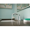 image:imageMoen Glyde Brushed Nickel TwoHandle 8Inch Widespread High Arc Modern Bathroom Sink Faucet Valve Required T6173BNBrushed Nickel