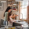 image:imageMoen Haelyn Matte Black Kitchen Faucet Featuring Pulldown Sprayer with Power Boost for a Faster Clean Modern Kitchen Faucet SingleHandle Easy Installation 87627BLSpot Resist Stainless