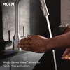 image:imageMoen Haelyn Matte Black Kitchen Faucet Featuring Pulldown Sprayer with Power Boost for a Faster Clean Modern Kitchen Faucet SingleHandle Easy Installation 87627BLSpot Resist Stainless