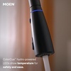 image:imageMoen Haelyn Matte Black Kitchen Faucet Featuring Pulldown Sprayer with Power Boost for a Faster Clean Modern Kitchen Faucet SingleHandle Easy Installation 87627BLMatte Black