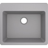 image:imageMoen Host White Granite 25Inch Wide x 95Inch Deep Dual Mount Single Bowl Kitchen or Bar Sink GGW3019BGray