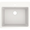 image:imageMoen Host White Granite 25Inch Wide x 95Inch Deep Dual Mount Single Bowl Kitchen or Bar Sink GGW3019BWhite