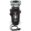 image:imageMoen Lite Series PRO Compact Continuous Feed Garbage Disposal for Kitchen Sink with Power Cord GXP33C05 HP Pack of 2