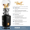 image:imageMoen Lite Series PRO Compact Continuous Feed Garbage Disposal for Kitchen Sink with Power Cord GXP33C34 HP