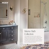 image:imageMoen Meena Matte Black Single Handle Modern Shower Faucet Set with Handshower and Tub Spout for Bathtub Valve Included 82618BLBronzed Gold