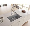 image:imageMoen Prep 16Gauge Stainless Steel Undermount 32 x 20 Single Bowl Kitchen Sink G16100