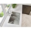 image:imageMoen Prep 18Gauge Stainless Steel Undermount 29 x 18 Double Bowl Kitchen Sink G18288