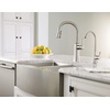 image:imageMoen Prep 18Gauge Stainless Steel Undermount Farmhouse Apron Front 30 x 21 Double Bowl Kitchen Sink G18220