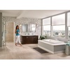 image:imageMoen Rizon Chrome OneHandle Modern Bathroom Faucet with Drain Assembly 6900Chrome