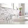 image:imageMoen Rizon Chrome TwoHandle Widespread Bathroom Faucet Valve Required T6920Chrome