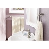 image:imageMoen S42107ORB Weymouth OneHandle Single Hole Traditional Bathroom Sink Faucet with Drain Assembly Oil Rubbed BronzePolished Nickel