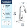 image:imageMoen Sleek Spot Resist Stainless OneHandle SingleHole Pulldown Kitchen Faucet with PowerBoost Technology for Faster Water Flow 7864SRSChrome