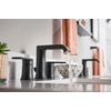image:imageMoen T6708BL Genta LX TwoHandle Widespread Modern Bathroom Faucet Valve Required Matte Black
