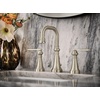 image:imageMoen TS44103 Colinet Traditional TwoHandle Widespread HighArc Bathroom Faucet with Cross Handles Valve Required ChromeBrushed Nickel