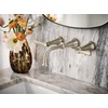 image:imageMoen TS44104BN Colinet Traditional Lever Handle Wall Mount Bathroom Faucet Trim Valve Required Brushed Nickel