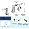 image:imageMoen TV6620 Brantford Widespread Bath Faucet Chrome