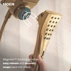 image:imageMoen Verso Brushed Gold EightFunction Eco Performance 7 Wide Spray Shower Head and Detachable Handshower Combo with 72 Hose 220C3EPBGBrushed Gold