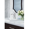 image:imageMoen Voss Chrome OneHandle Single Hole Bathroom Sink Faucet with Optional Deckplate 6903Chrome