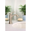 image:imageMoen Voss Chrome OneHandle Single Hole Bathroom Sink Faucet with Optional Deckplate 6903Nickel