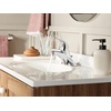 image:imageMoen WS84503 OneHandle Low Arc Bathroom Faucet ChromeChrome