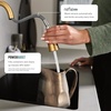 image:imageMoen Weymouth Brushed Gold Traditional Shepherds Hook Pulldown Kitchen Faucet Featuring Pull Down Spray Head with Power Boost S73004BGBrushed Gold